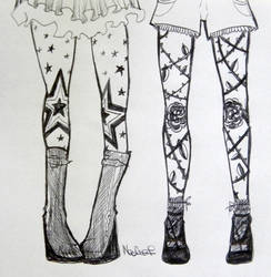 Tattoo tights