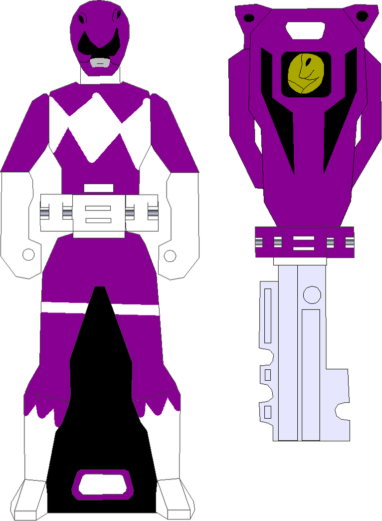 Purple mmpr Ranger key by coolcat12347 on DeviantArt