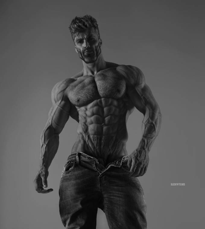 Giga Chad On Top by MrGussiBoiYT on DeviantArt