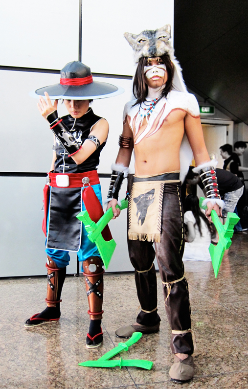 Kung Lao and Nightwolf