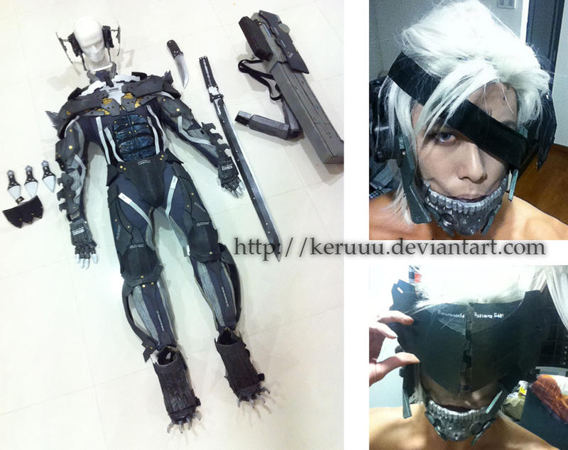Metal Gear Rising Raiden Progress 020213 by keruuu on DeviantArt