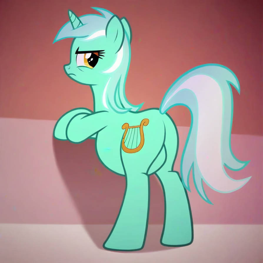 Mlp Rd Belly Lyra Again With A Big Belly by imcute778 on DeviantArt