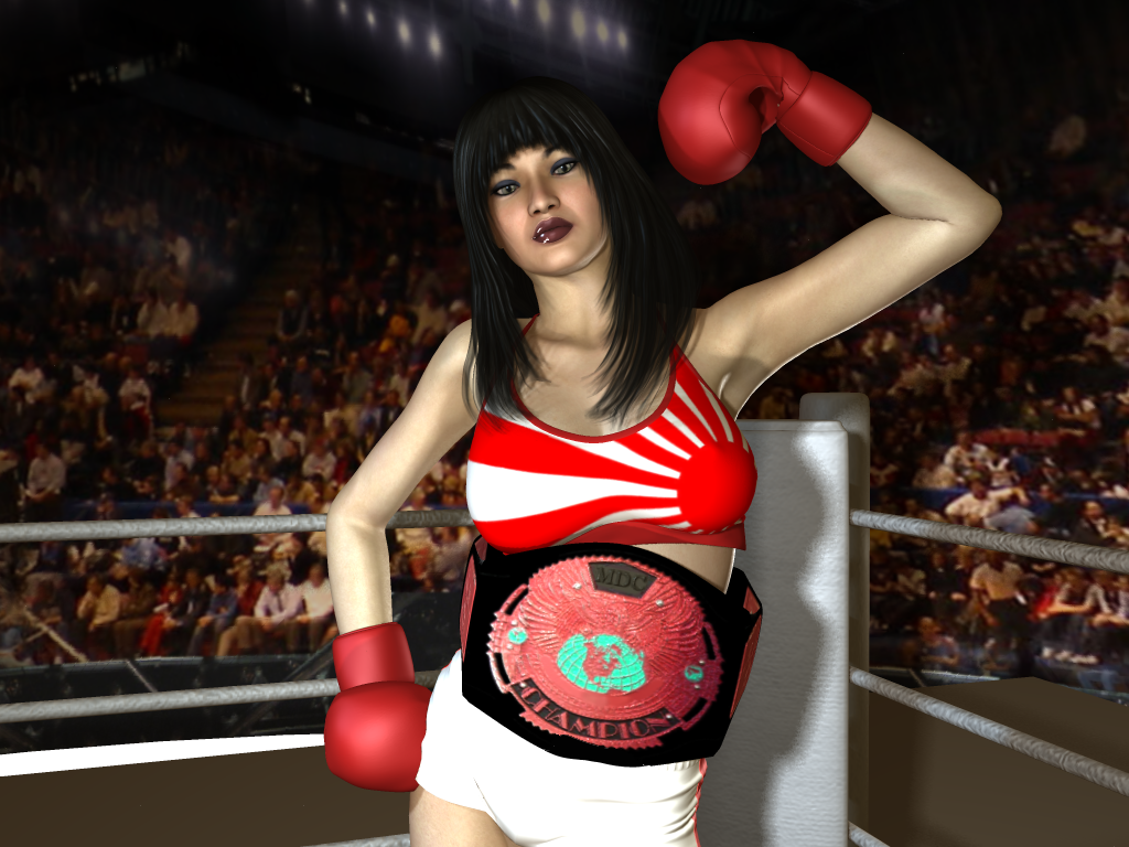 Japanese Foxy Boxing Champion, Akira Asuka