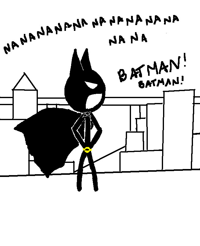 Batman Stick Figure by spacechik on DeviantArt