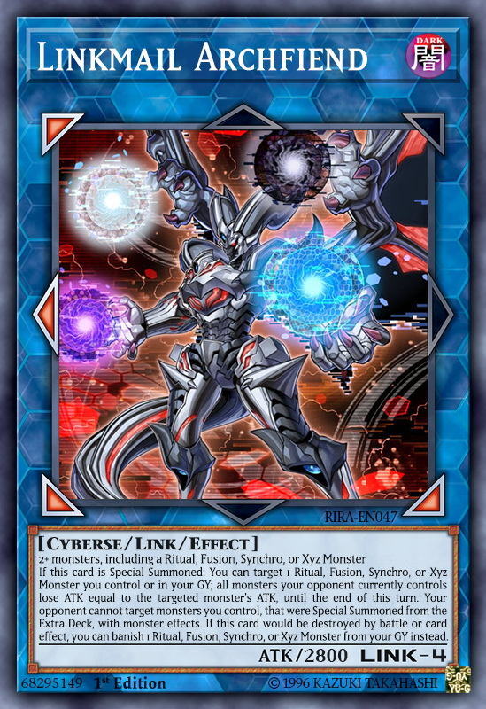 Linkmail Pattern Linkmail Archfiend by TeddyStoryteller on DeviantArt