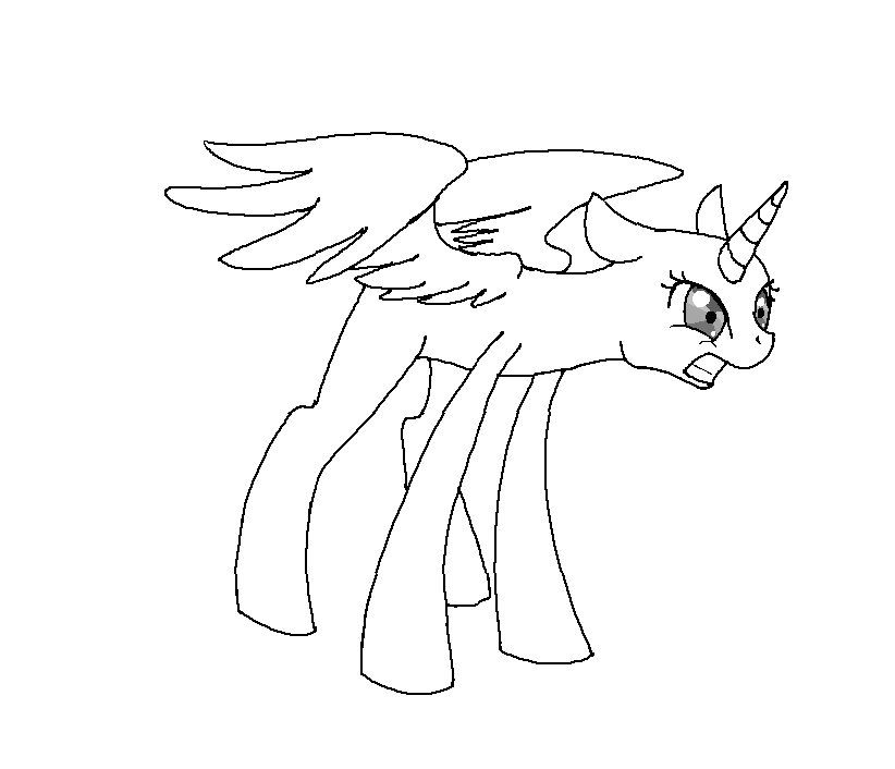 Mlp Crying Alicorn Base