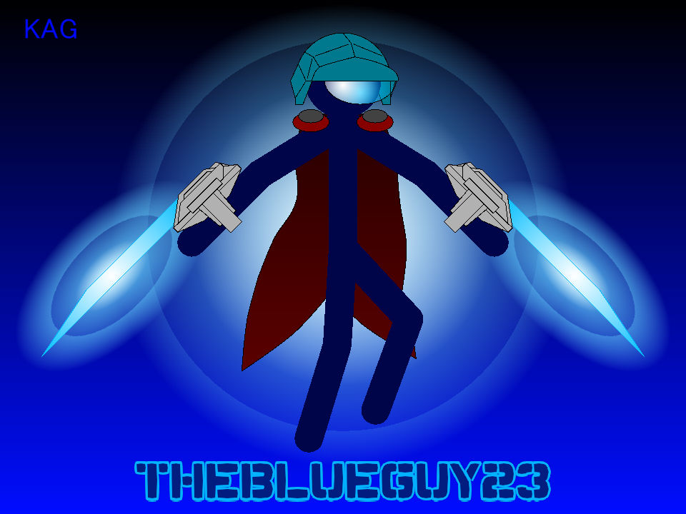 Blue Guy (TheBlueGuy23 Fanart) by kyleandreigames on DeviantArt