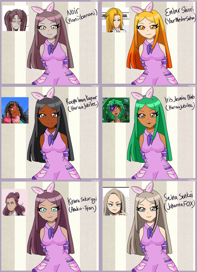 BNHA- Color Swap Challenge by Thongchan on DeviantArt