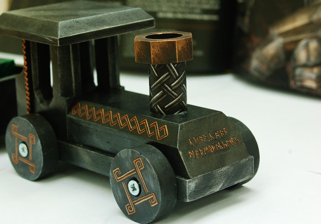 Dwarven Train by AlexOstacchini Dwarven Train by AlexOstacchini