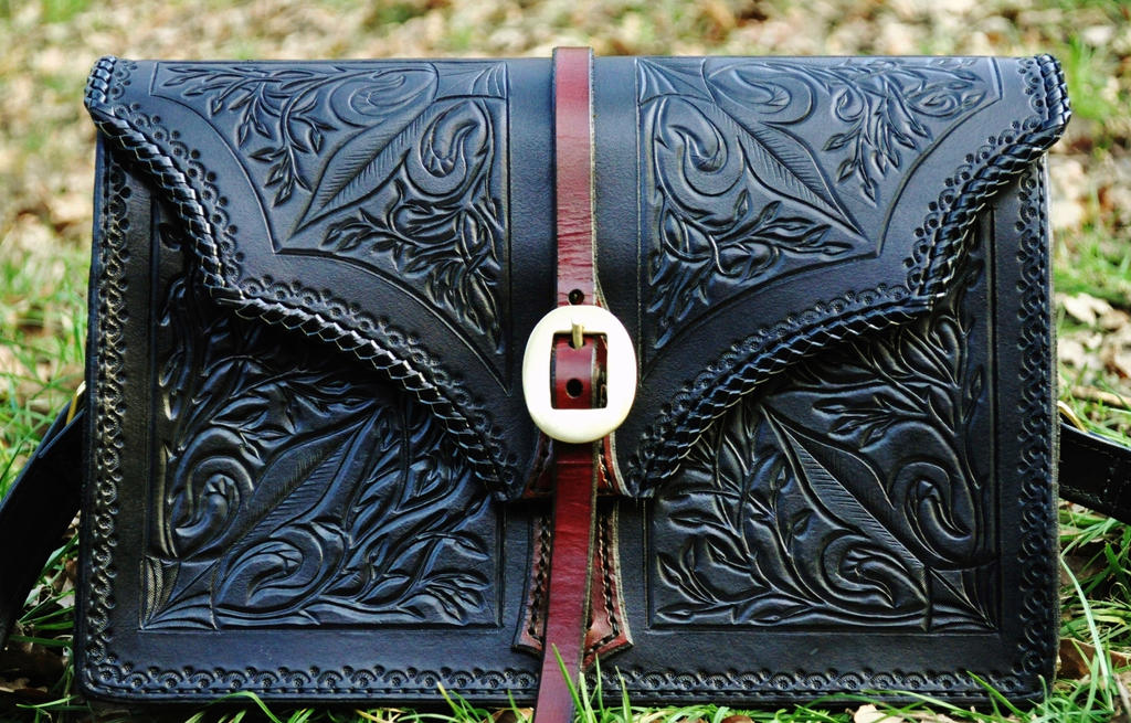 Leather Handbag by AlexOstacchini Leather Handbag by AlexOstacchini