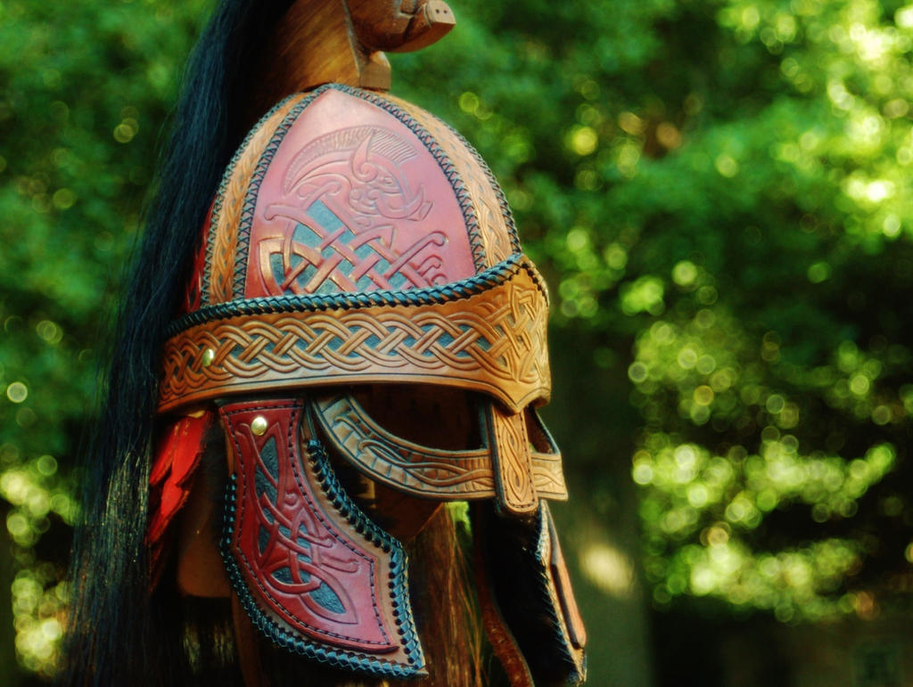 Beowulf Norse style helmet by AlexOstacchini Beowulf Norse style helmet by AlexOstacchini
