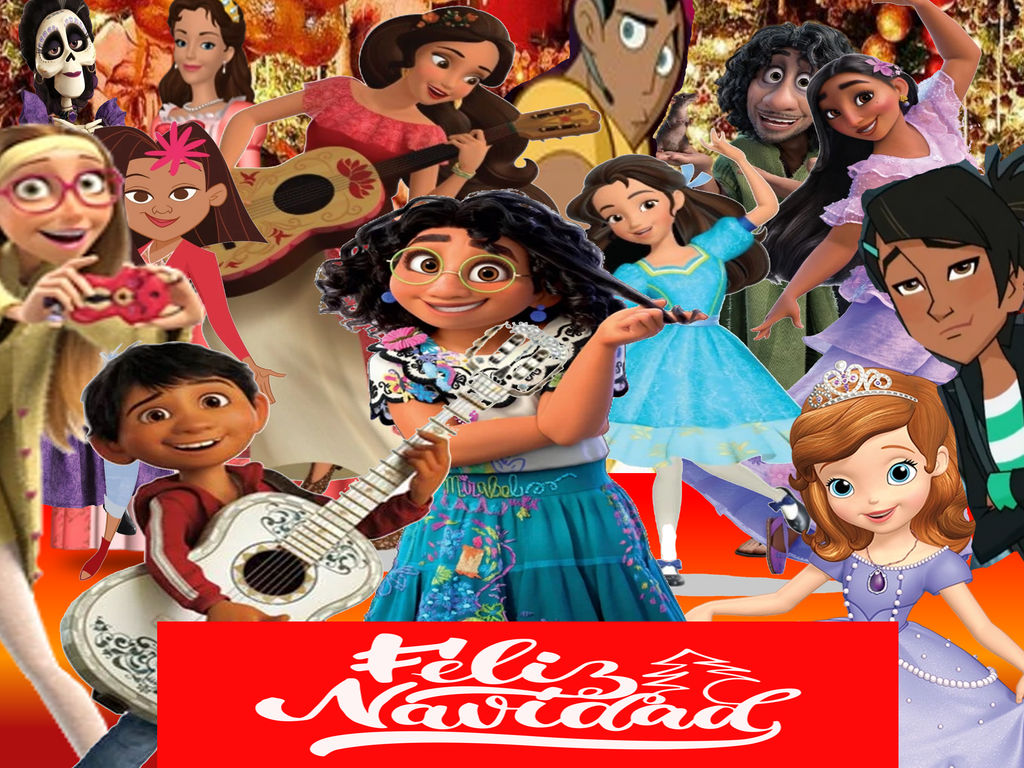 Disney Feliz Navidad! by deaththeshadow on DeviantArt