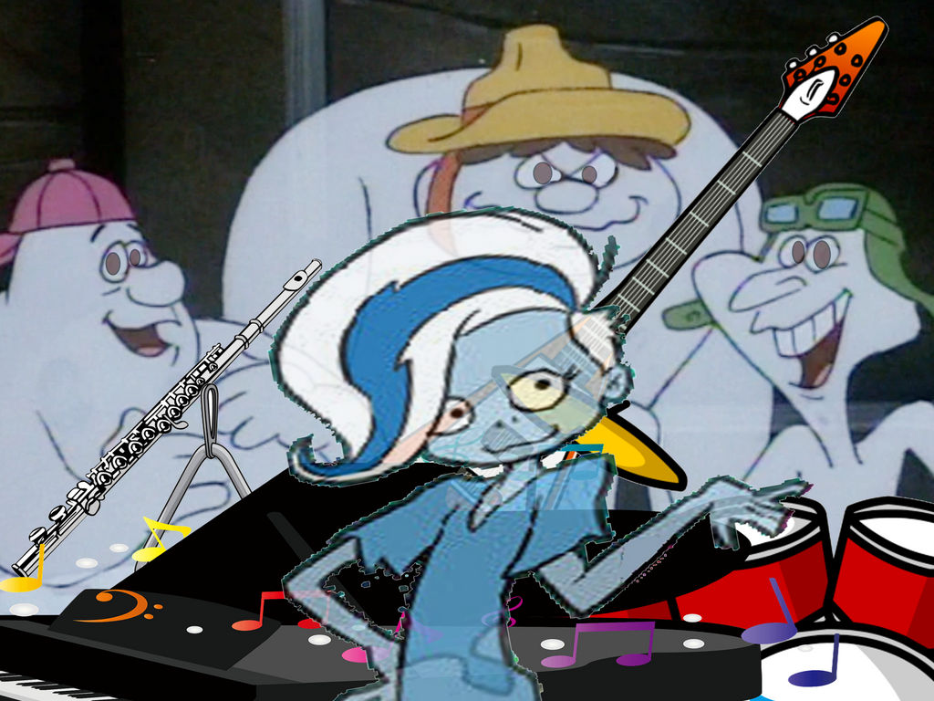 Phantasma and The Boo Bros Band by deaththeshadow on DeviantArt
