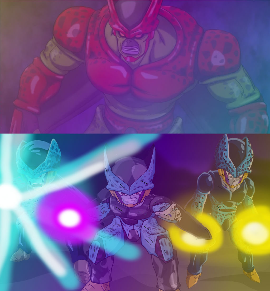 Cellmax Jr Cell Jrs vs Cell Max by deaththeshadow on DeviantArt