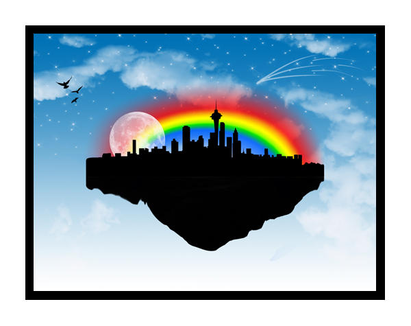 City In The Sky by kevyman on DeviantArt