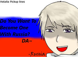 hetalia pick up lines--Russia