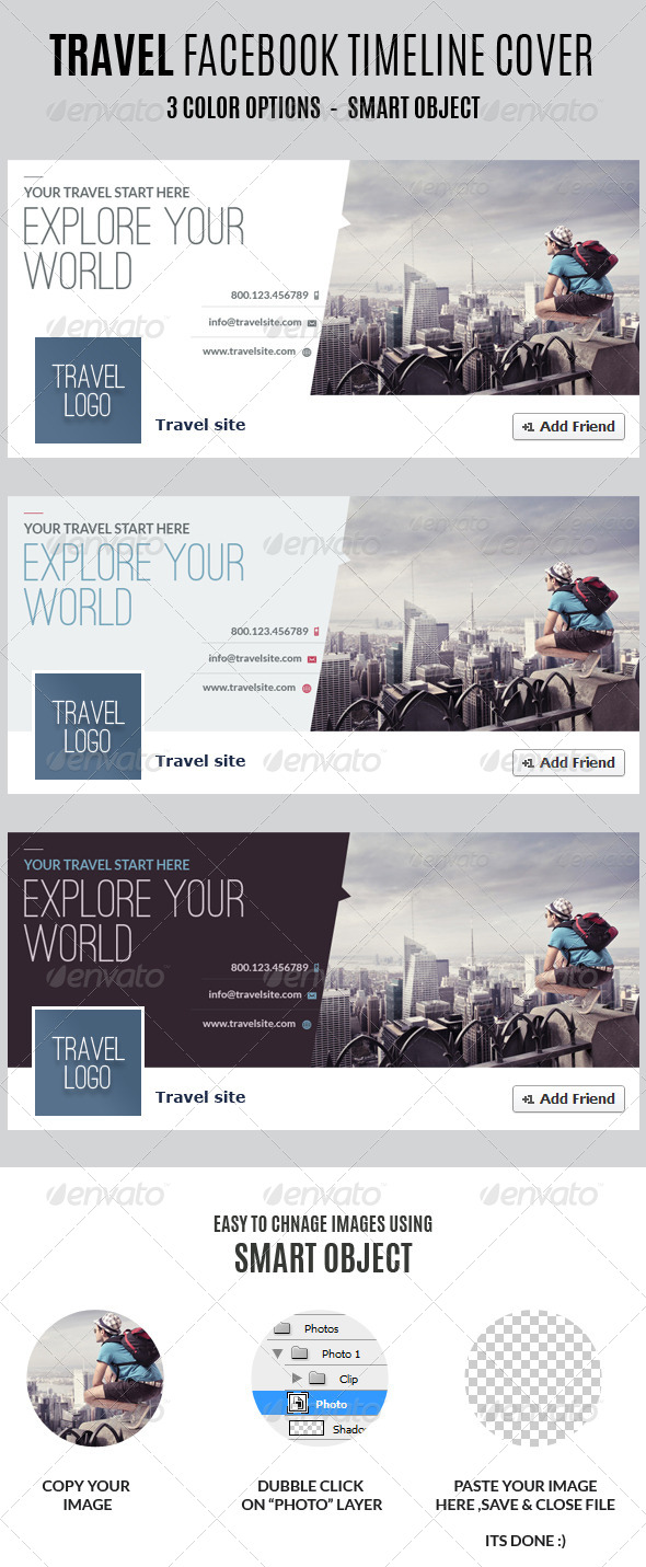 Travel Facebook Timeline Covers