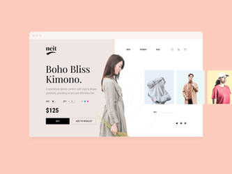 Ecommerce Retail Hero Header