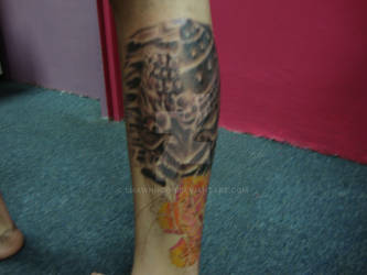 samurai face off tattoo two