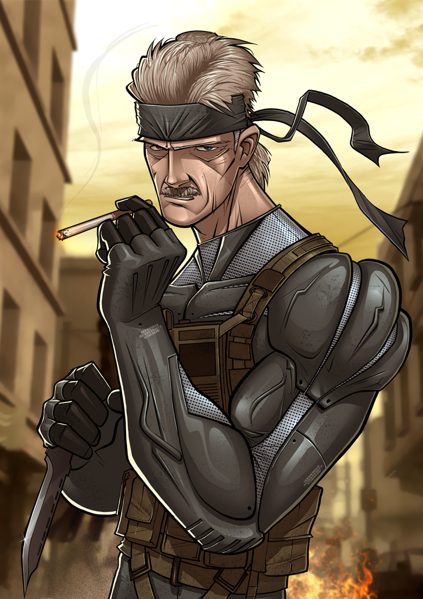 Solid Snake by PatrickBrown on DeviantArt