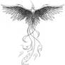 Pheonix Tattoo Design