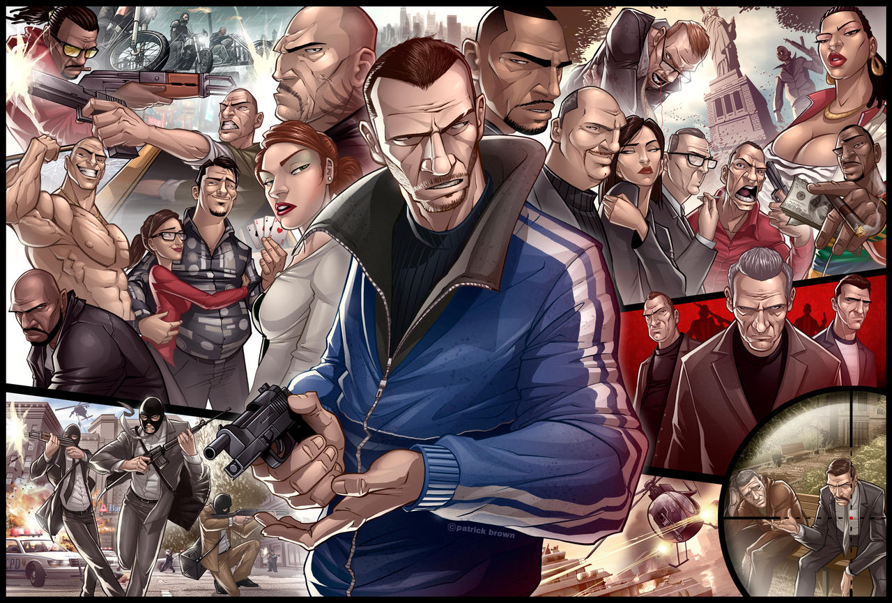 Grand Theft Auto IV TRIBUTE by PatrickBrown on DeviantArt