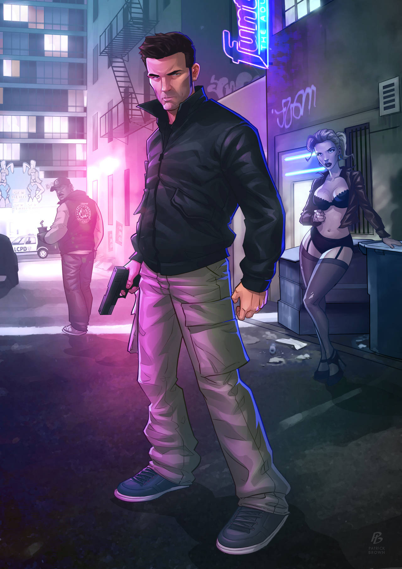 Claude Speed - GTA III by PatrickBrown