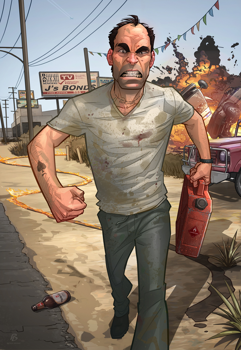 Gta V Trevor Philips By Patrickbrown On Deviantart