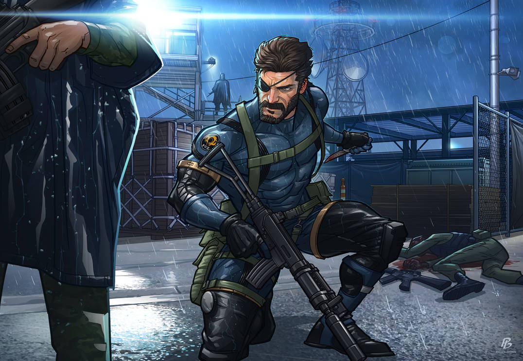 Metal Gear Solid V: Ground Zeroes by PatrickBrown