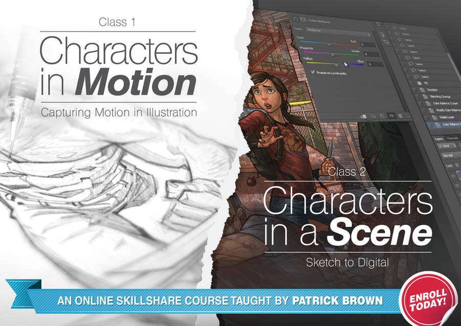 Join my online class on Skillshare by PatrickBrown