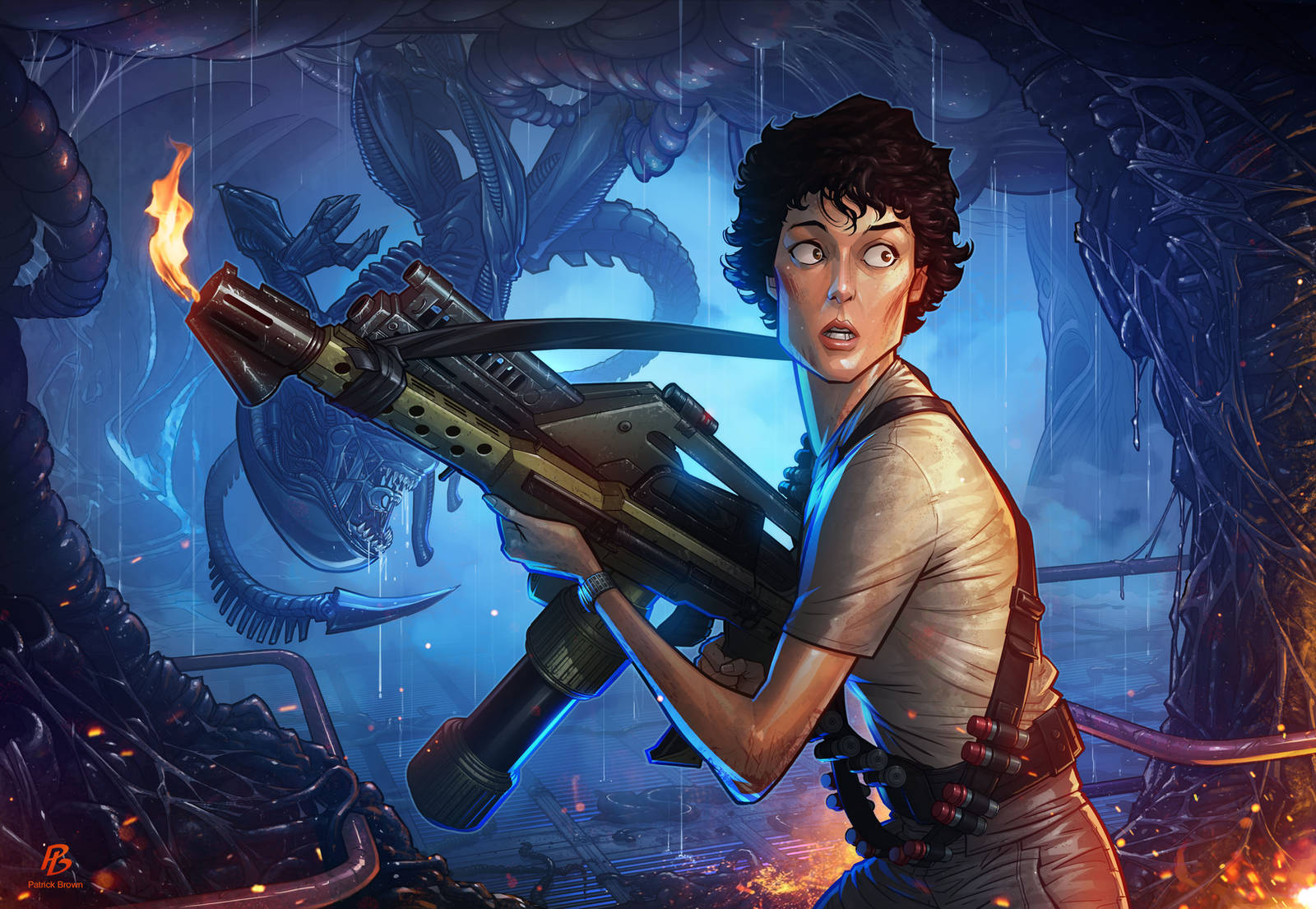 Aliens by PatrickBrown