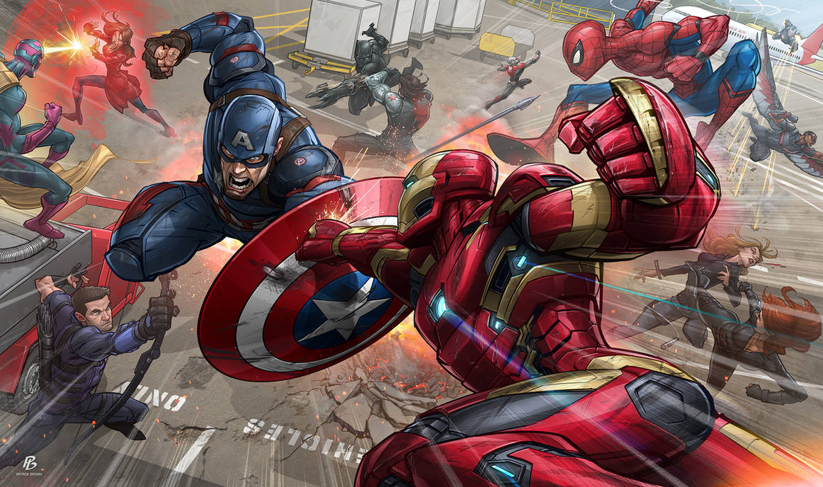 Captain America: Civil War by PatrickBrown