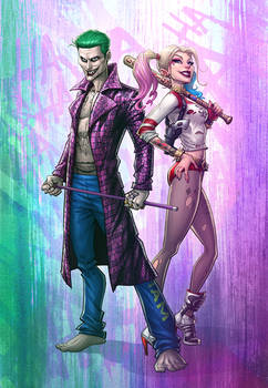 The Joker and Harley Quinn