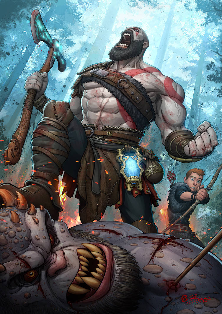 God of War by PatrickBrown