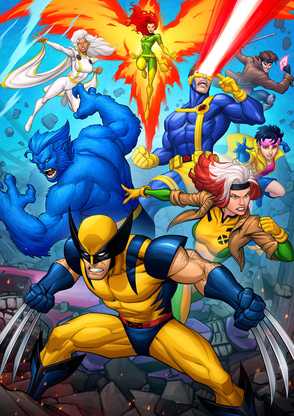 X-Men - 90s Animated Series by PatrickBrown on DeviantArt