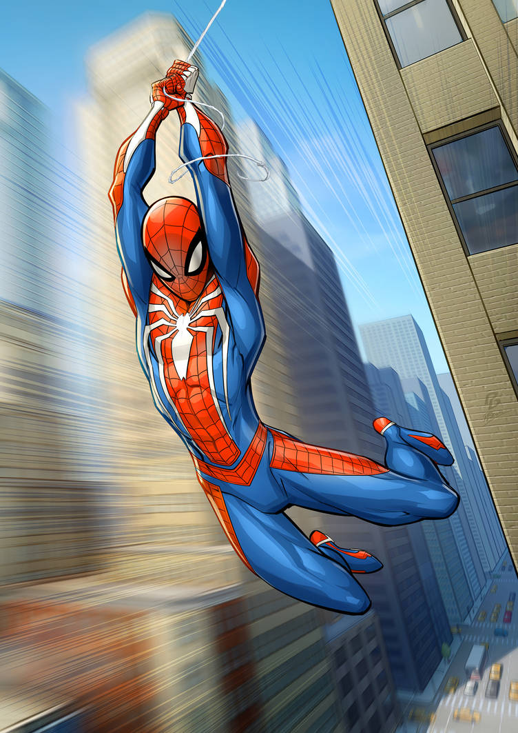 Spider-man PS4 by PatrickBrown on DeviantArt
