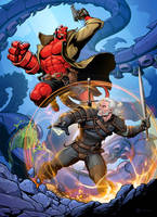 The Witcher vs Hellboy