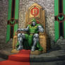 Dr Doom on the Throne