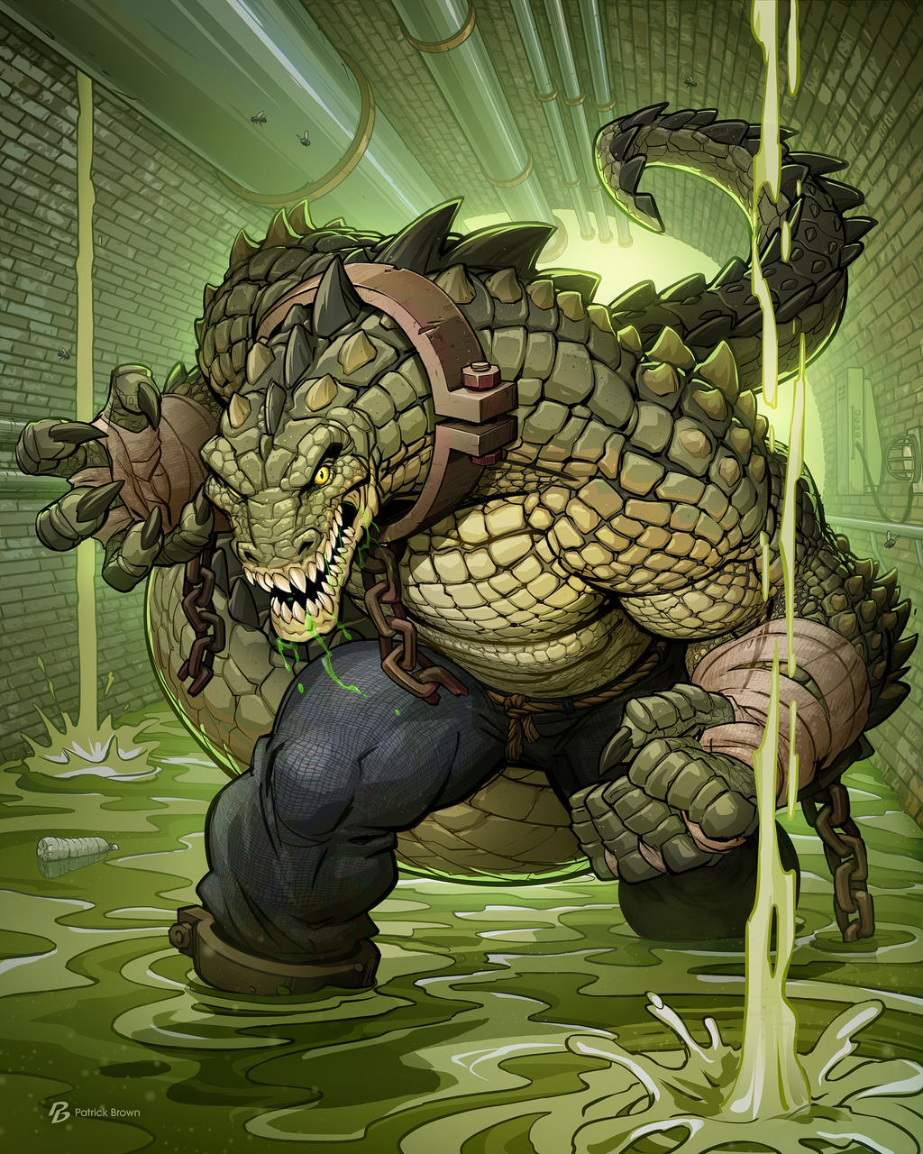 Killer Croc by PatrickBrown on DeviantArt