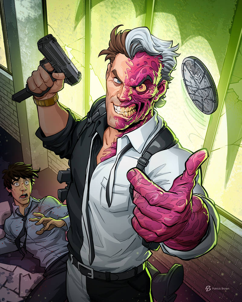 Two Face by PatrickBrown on DeviantArt