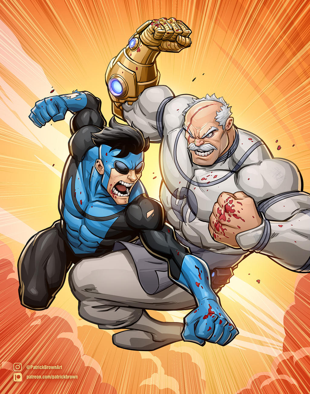 Invincible vs Conquest by PatrickBrown on DeviantArt