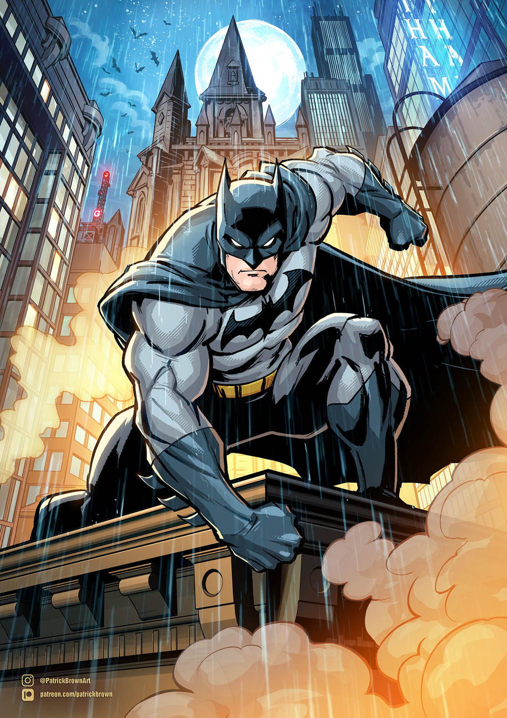 Batman by PatrickBrown on DeviantArt