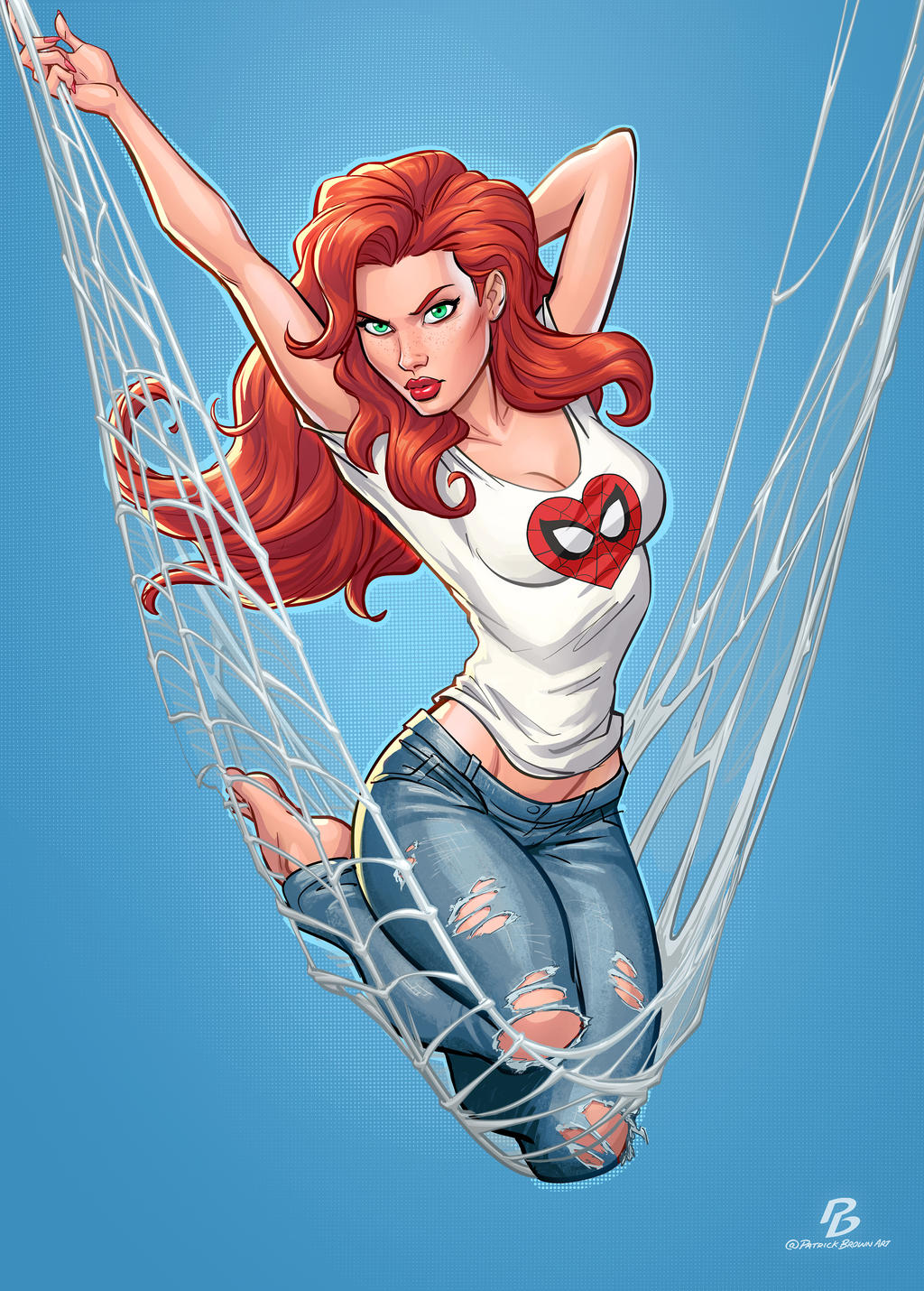 Mary Jane Watson By PatrickBrown On DeviantArt mary-jane-watson-by-patrickbrown-on-deviantart