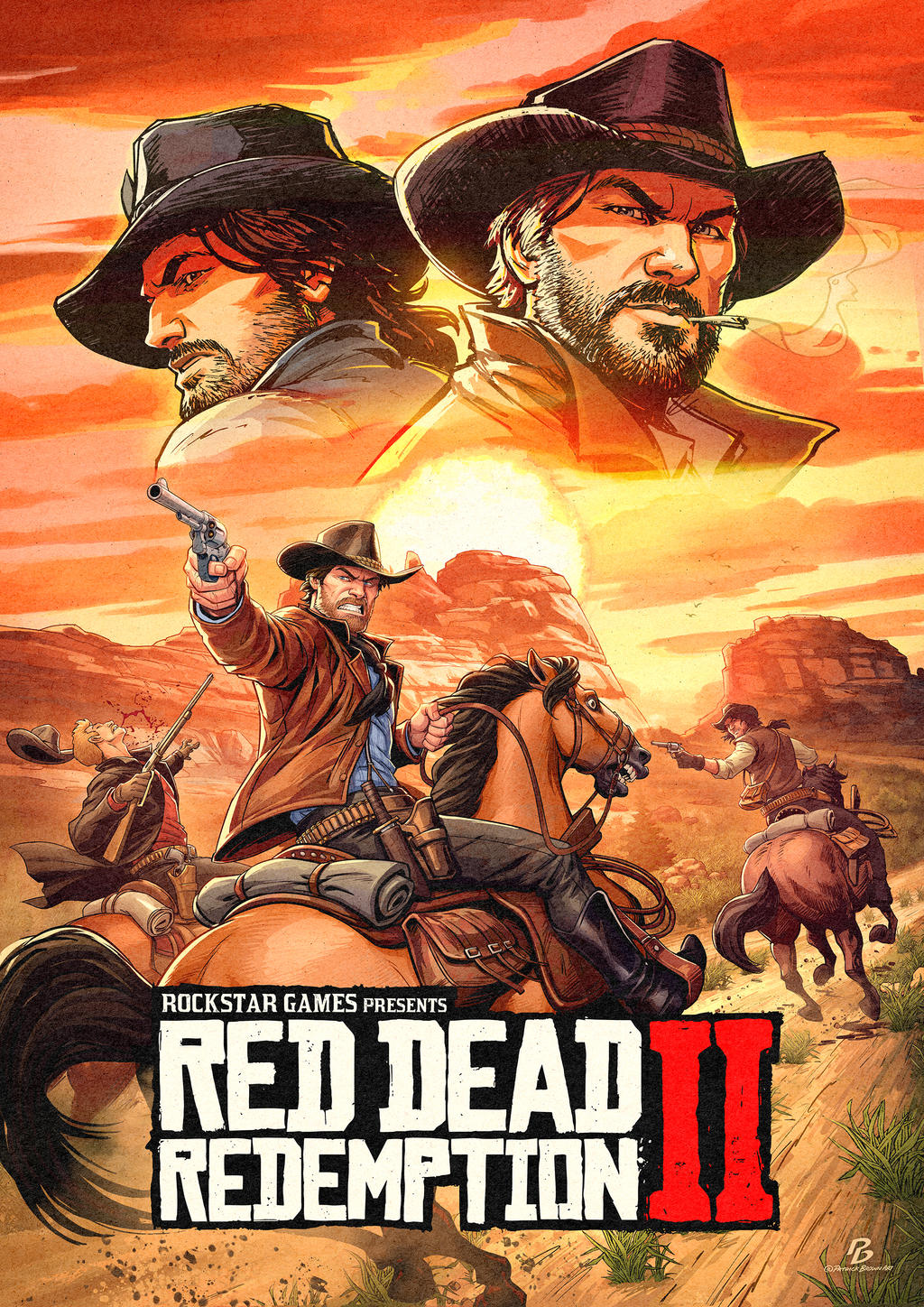 Red Dead Redemption 2 Tribute Poster By PatrickBrown On DeviantArt red-dead-redemption-2-tribute-poster-by-patrickbrown-on-deviantart