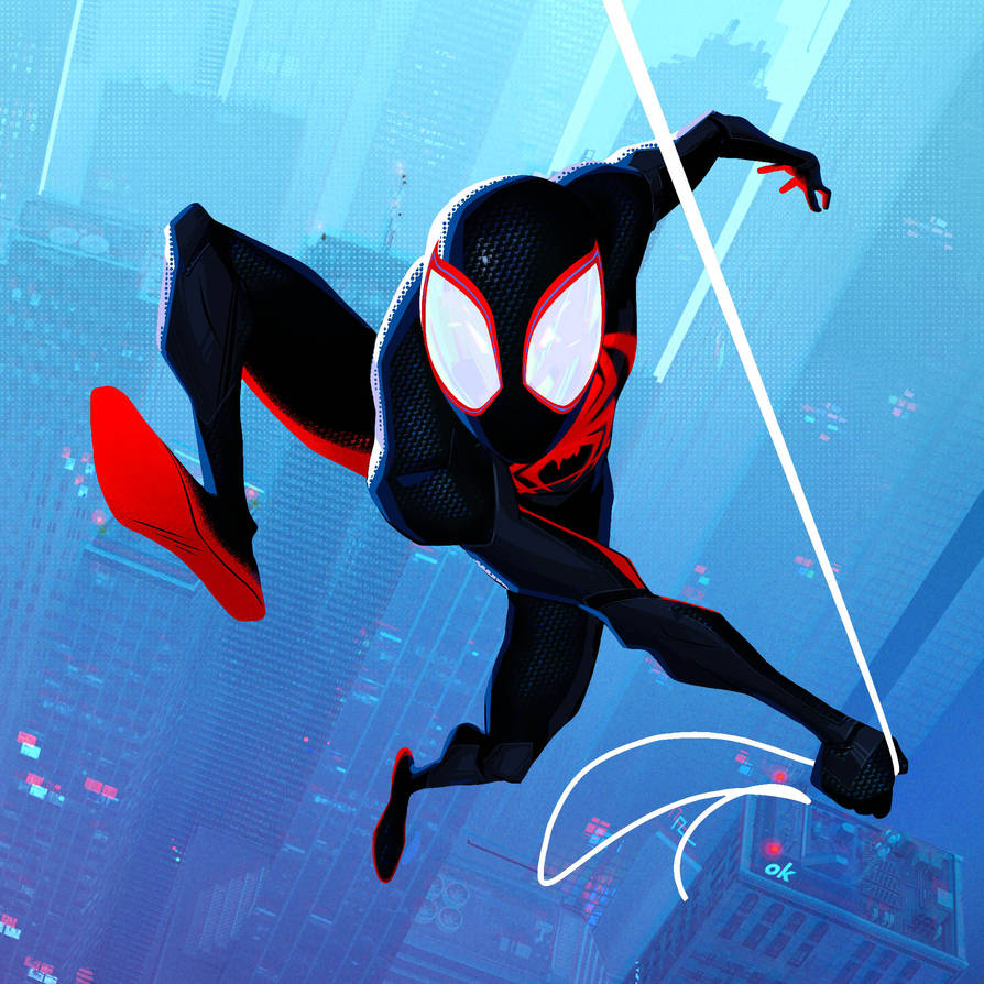 Miles Morales - Spider-man Across the Spider-verse by PatrickBrown on
