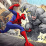 Spider-Man vs Rhino