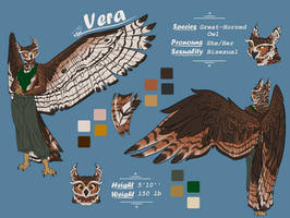 Vera - Owl Reference Sheet