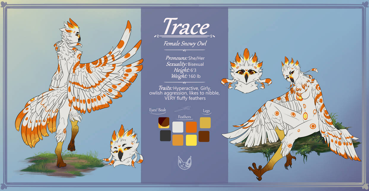 Trace - Reference Sheet by JazzyBluNekko on DeviantArt