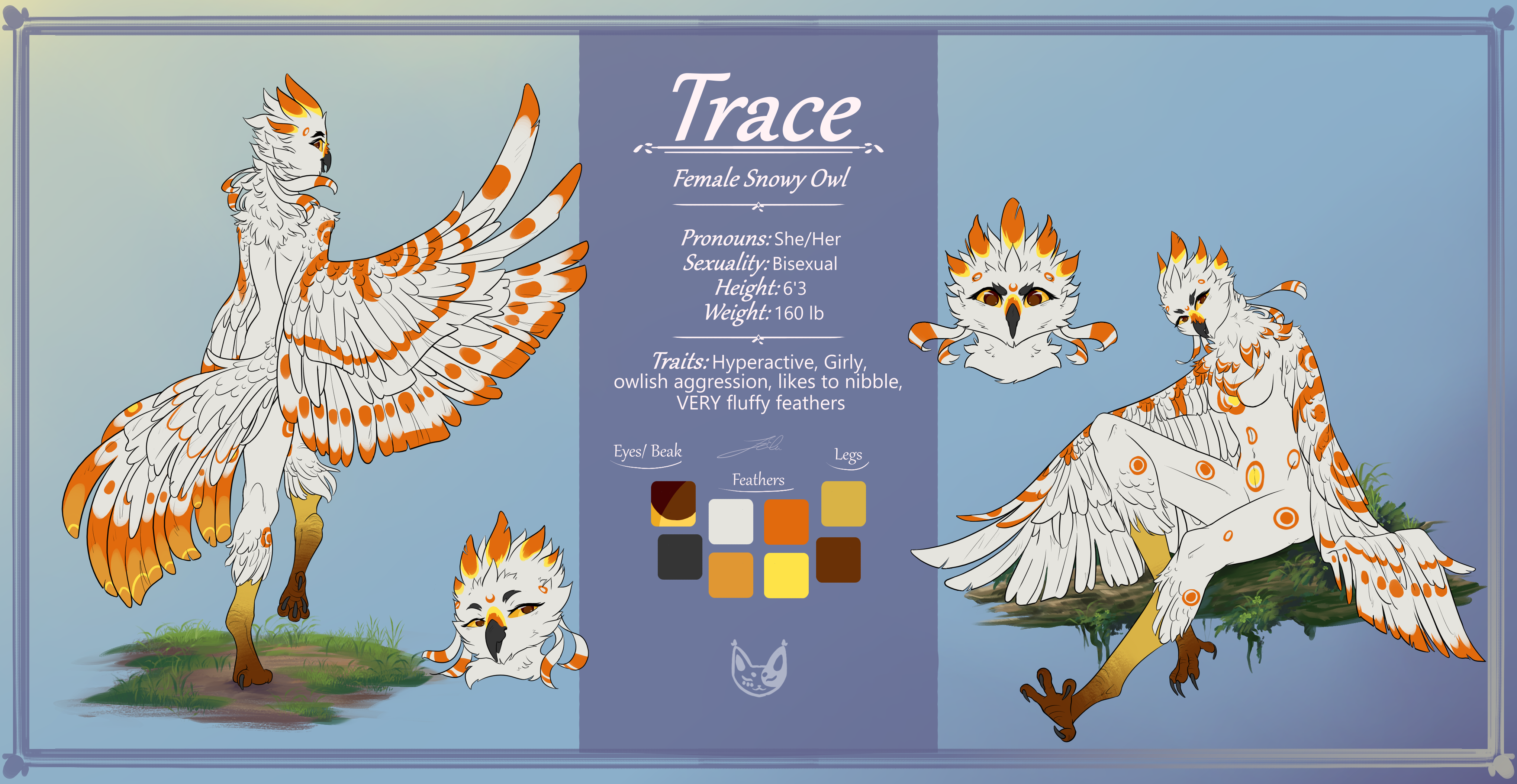 Tracer Reference Trace - Reference Sheet by JazzyBluNekko on DeviantArt