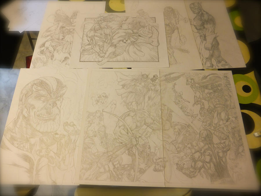 WORKS IN PROGRESS 2012 by barfast